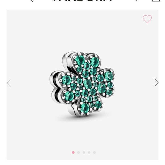 Pandora clip charm